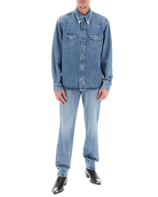 Bally Straight Cut Jeans in Blue für Herren