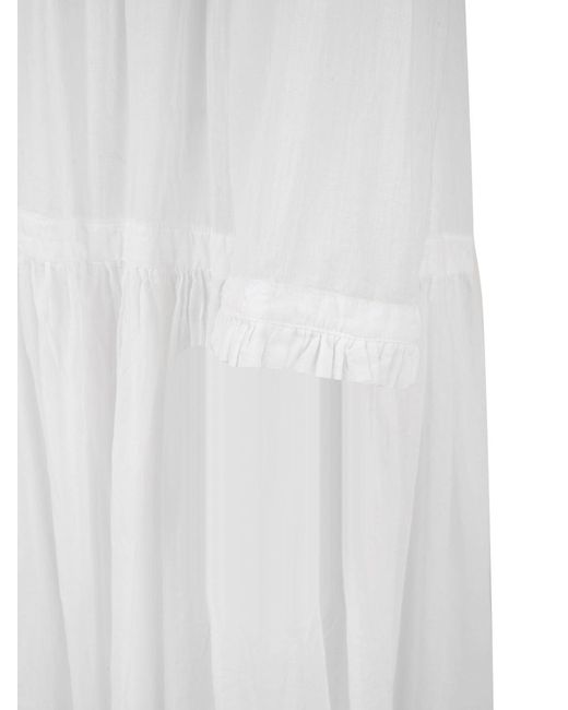 Robe blanc Douuod en coloris White