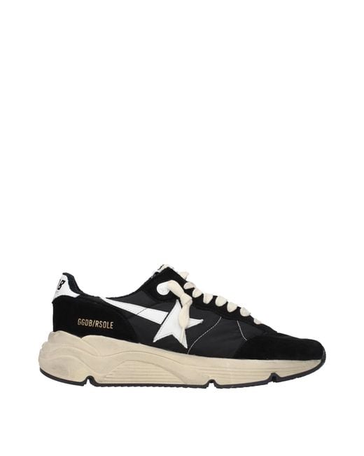 Golden Goose Deluxe Brand Black Running Sneakers Fabric