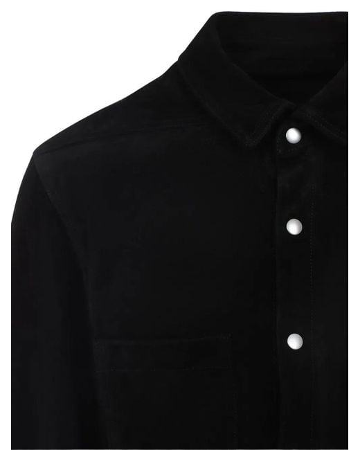Rick Owens Black Outershirt
