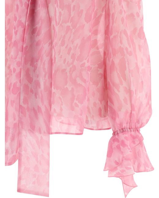 Pinko Pink Scozia -Bluse