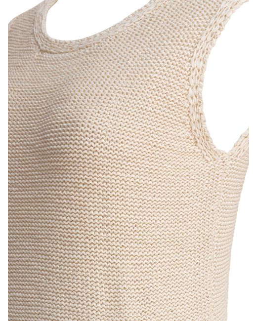 Sandbeige Jurken in het Natural