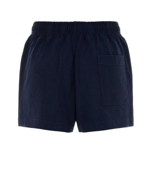 Sporty & Rich Blue Logo Short