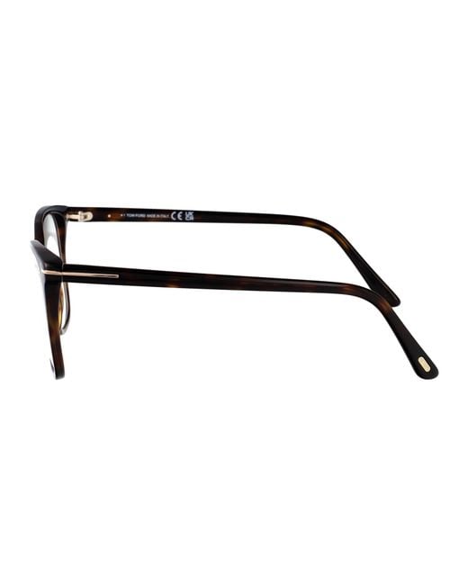 Tom Ford Brown Squared Optical Ft5762 B 052