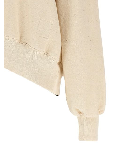 Rick Owens Natural 'Tecsweat' Sweatshirt