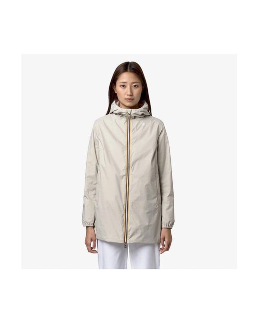 K-Way White Jackets