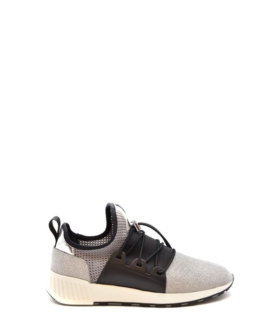 Baskets Argent Sergio Rossi en coloris Black