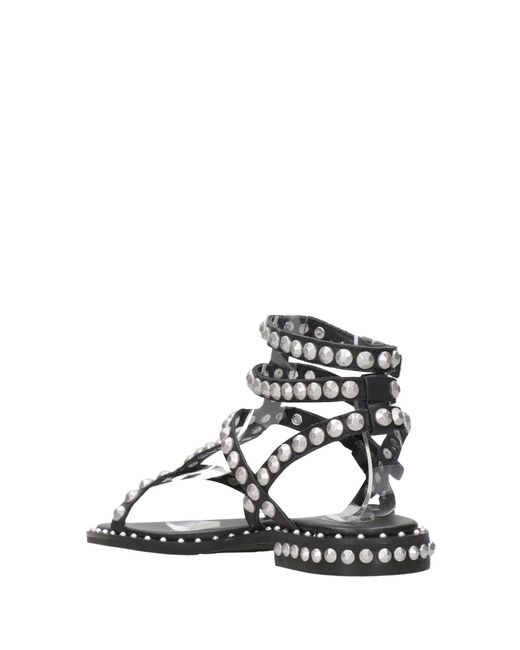 Sandales Noir+Argent Ash en coloris Multicolor