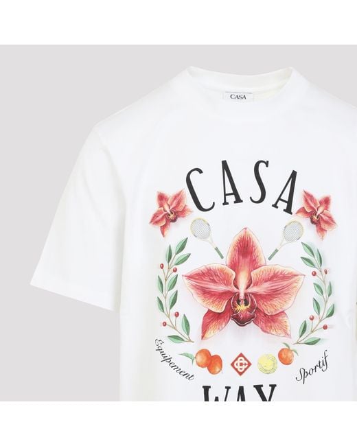 Casablanca White Casa Way T Shirt