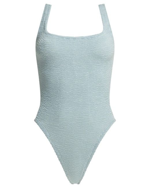 Hunza G Lightblue Polyamide Elastane Swimwear