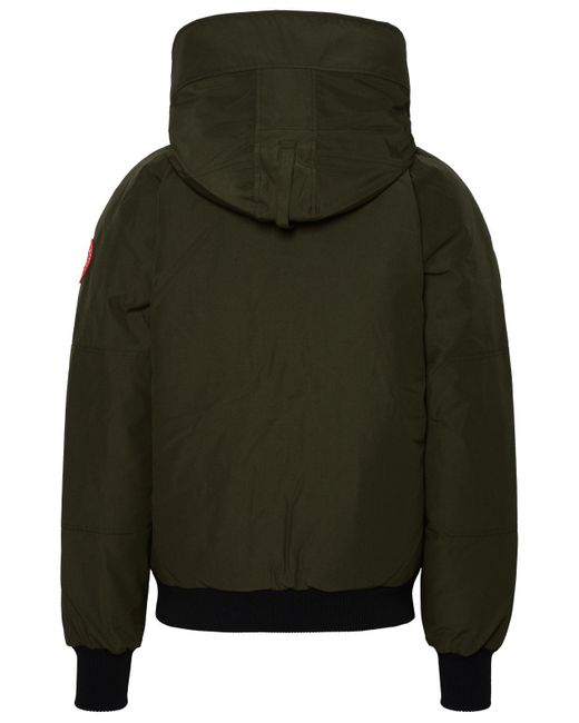 Chilliwack Army Green Cotton Blend Bomber veste Canada Goose pour homme Lyst