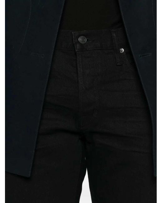 Vaqueros Con Parche Del Logo Tom Ford de hombre de color Black