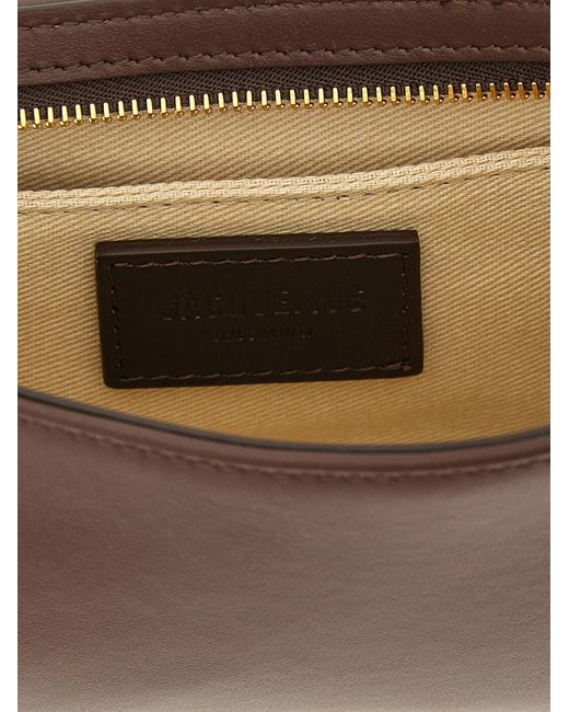 Jacquemus Brown Umhängetasche "Le Bisou Perle"