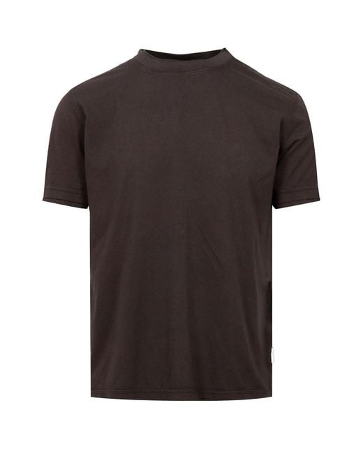 Paolo Pecora Black T Shirts And Polos