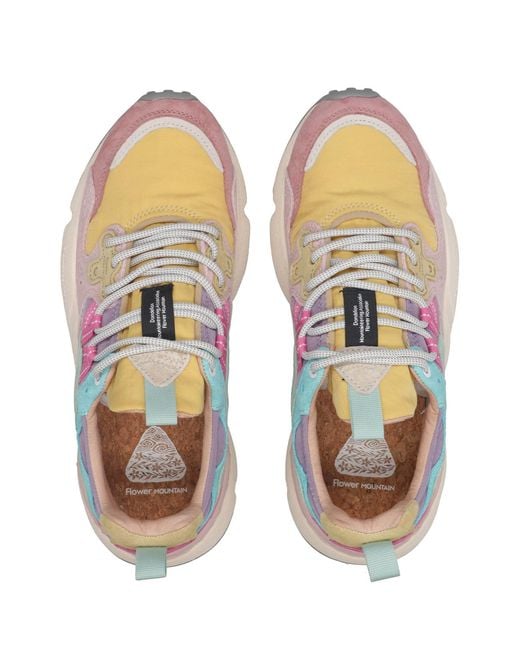 Flower Mountain Pink Sneakers