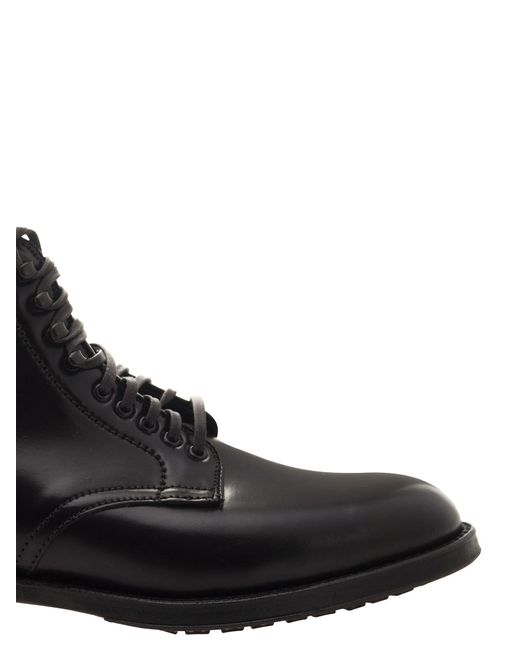 Boot d'orteil Plain Alden en coloris Black