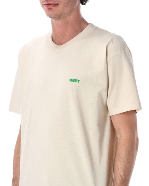Obey Blue T Shirts And Polos for men