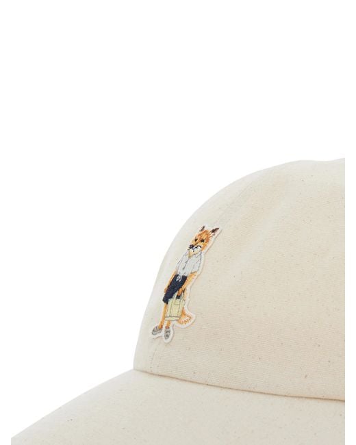 Maison Kitsuné Natural Dressed Fox Cap