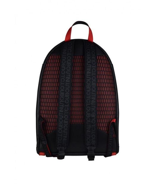 Christian Louboutin Black Backparis Backpack for men