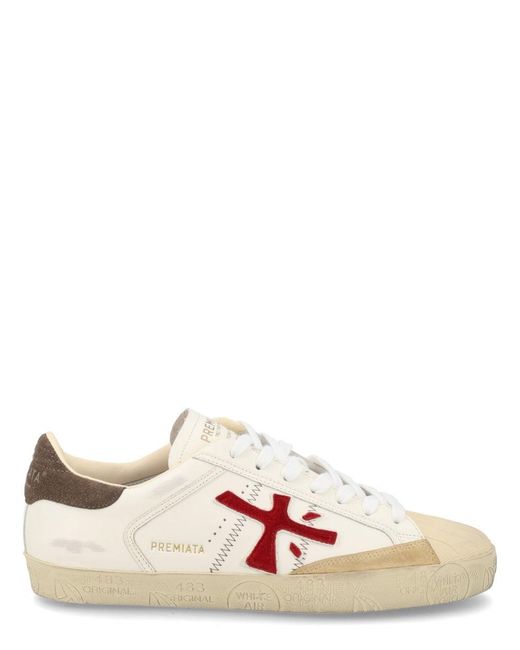 Premiata Pink Sneaker "Steven"