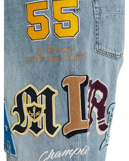Amiri Jeans Mit Patches in Blue für Herren