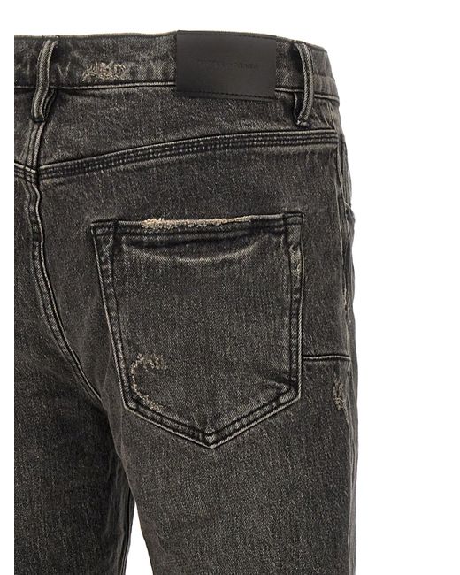 Purple Gray P004 Jeans for men