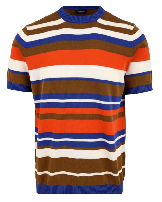 Drumohr Sweaters Multi -kleuren in het Blue voor heren