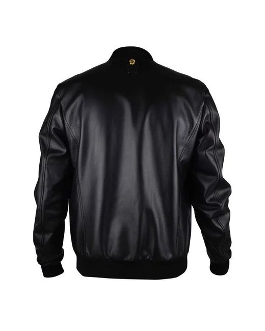 Billionaire Black Leather Jacket