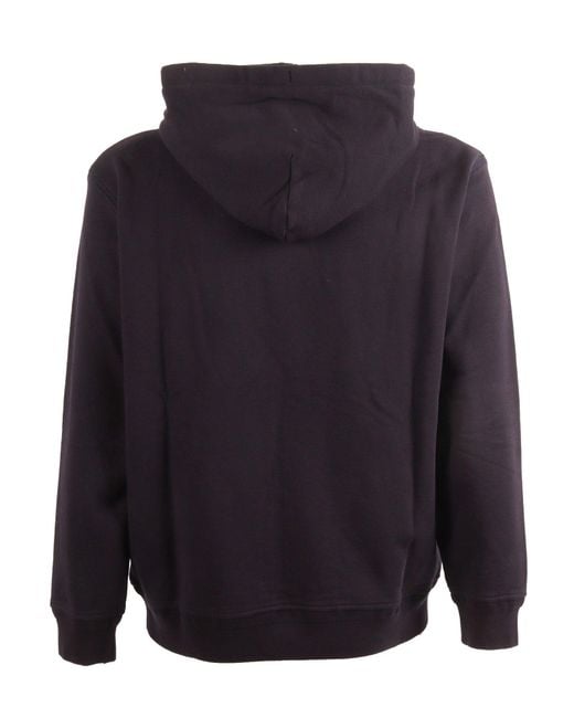 C P Company Blue Sweatshirts Hooded Open