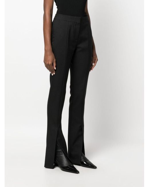 Off-White c/o Virgil Abloh Flared Broek in het Black