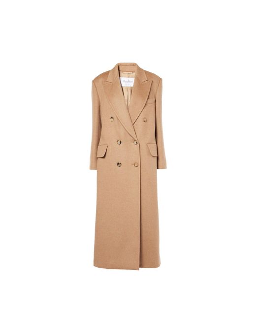 Max Mara Natural Fungwollmantel