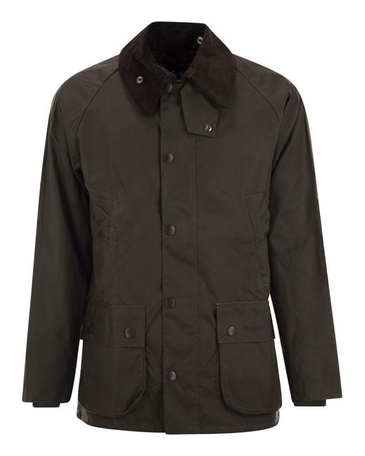 Barbour Black Bedale for men