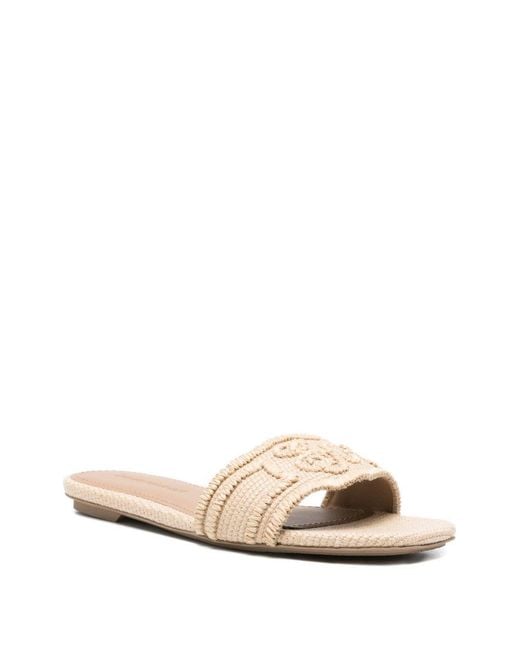 Emporio Armani Exclusive White Sandals Polyamide
