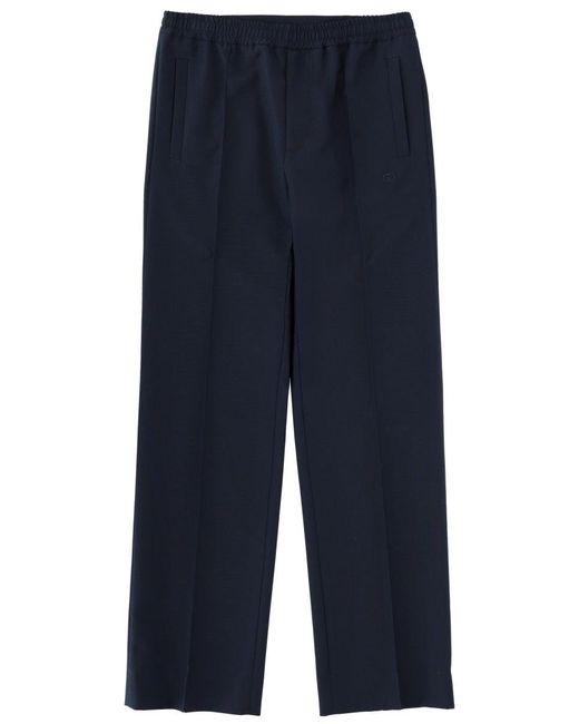 Gucci Blue Technical Panama Pants for men