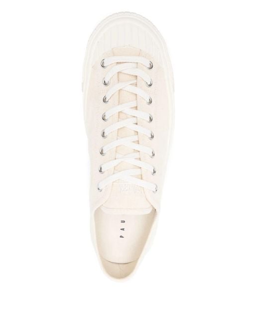 Paura White Ares Sneakers Low for men