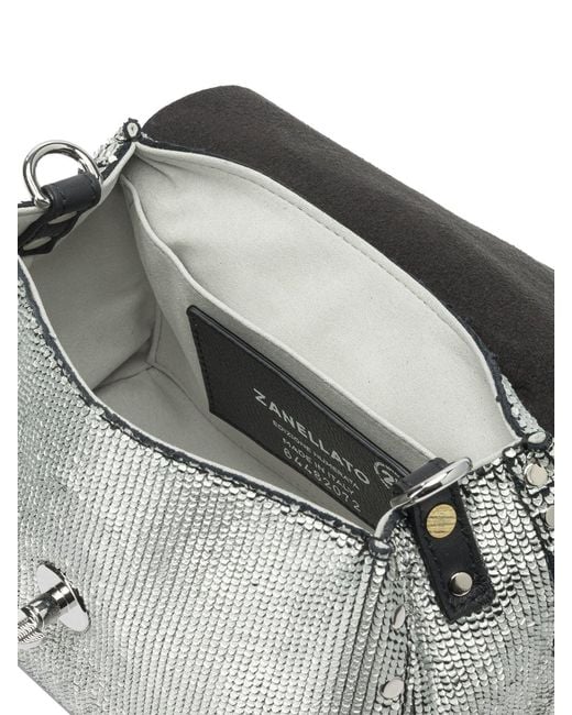 Zanellato Gray "Postina" Baby Handbag for men