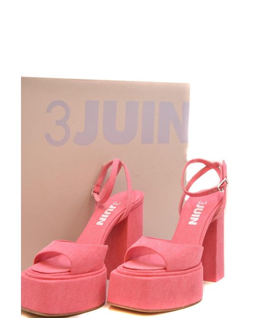 3Juin Pink Sandals