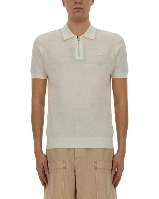 Moose Knuckles Gray Polo "Pavilion"