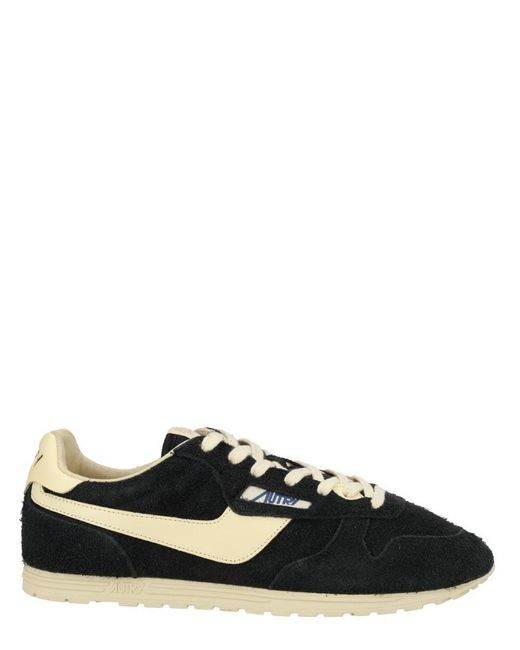 Autry Black Color Block Sneakers for men