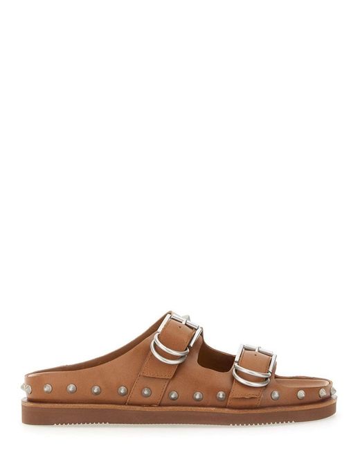 Ash Brown Urus" Sandals