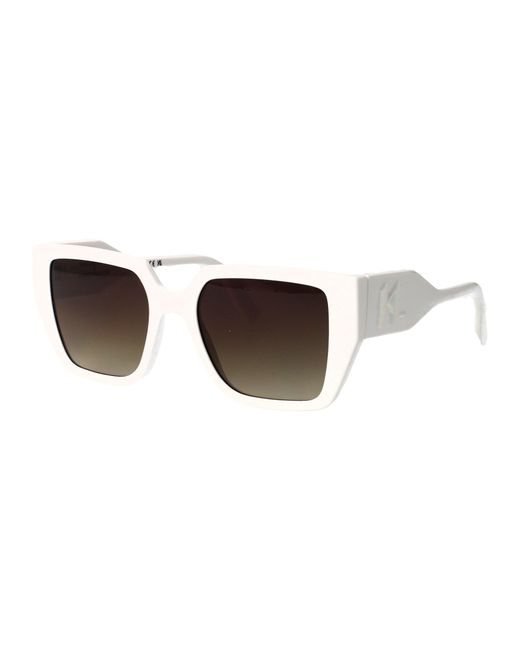 Karl Lagerfeld Brown Injected Sunglasses main image 1