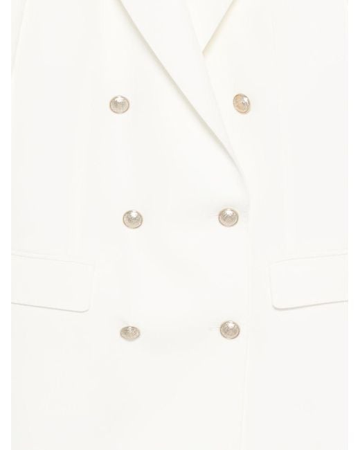 Tagliatore White Double-Breasted Suit