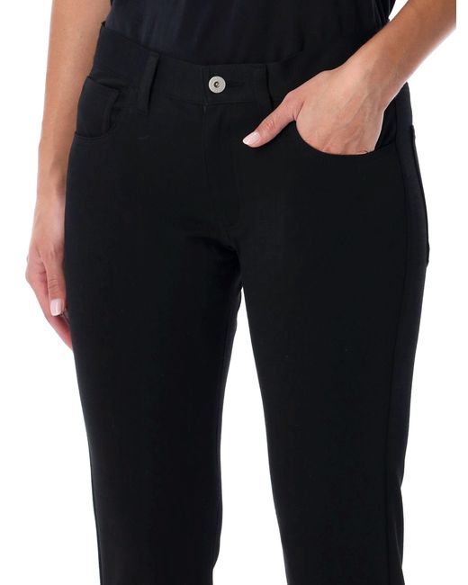 Junya Watanabe Blue Low Waist Flare Pants