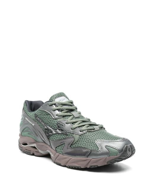 Mizuno Gray Shoe Wave Rider for men