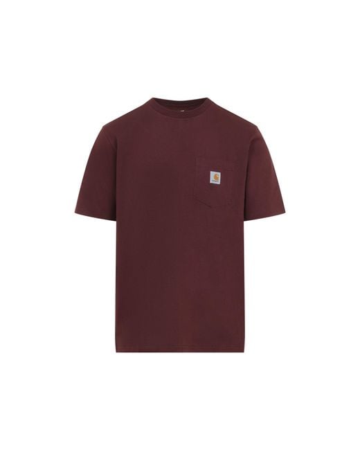 Carhartt Purple Pocket T Shirt