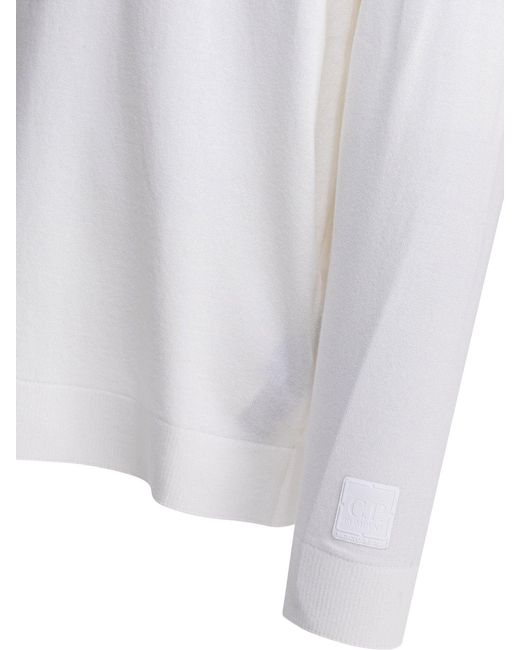 C P Company Metropolis Knitwear White for men