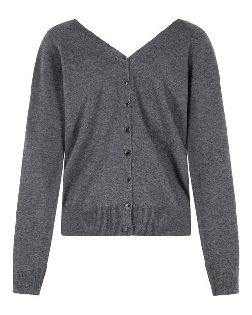 Lisa Yang Gray 'Jiani' Cashmere Cardigan