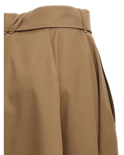 Burberry 'brenda'-rok in het Natural