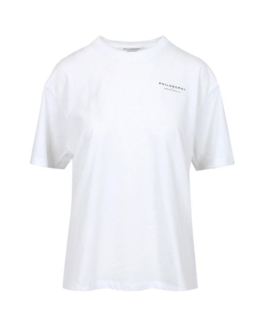 PHILOSOPHY BY LORENZO SERAFINI White T Shirts And Polos