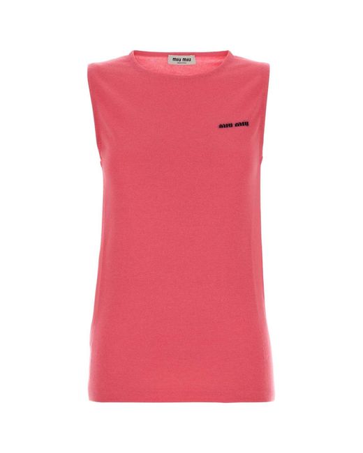 Miu Miu Pink Maglieria